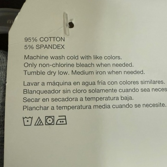 Time and Tru Maternity Full-Panel Ankle Leggings  XXL / 2XG (20) Grey Heather - Picture 6 of 7